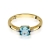 Pierścionek Topaz 1,10ct złoto