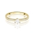 Pierścionek W0459 Diament Laboratoryjny 0,25ct żółte złoto