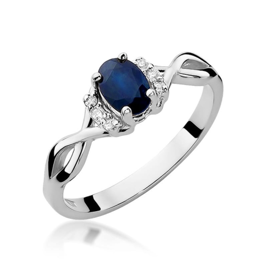 Pierścionek Szafir 0,70ct złoto