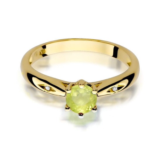 Pierścionek  Oliwin 0,60ct  złoto